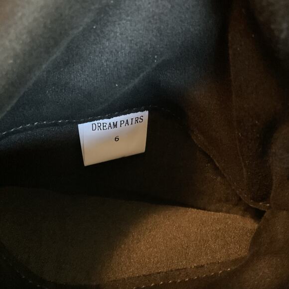 NEW Dream Pairs Women’s Highplat Over the Knee Platform Boots Black Size 6 - Picture 5 of 10